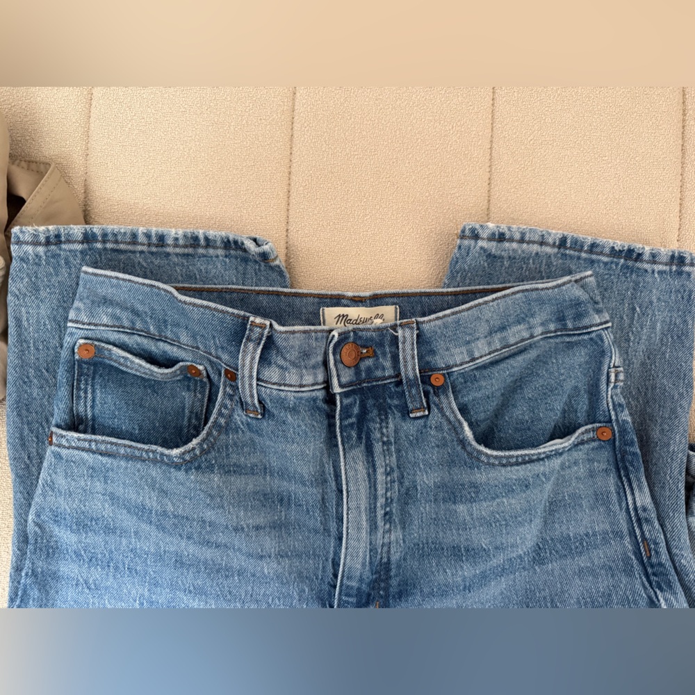 Madewell High Rise Light Blue Jeans